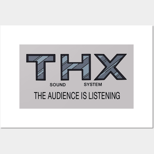 THX Sound System Wall Art by saintpetty